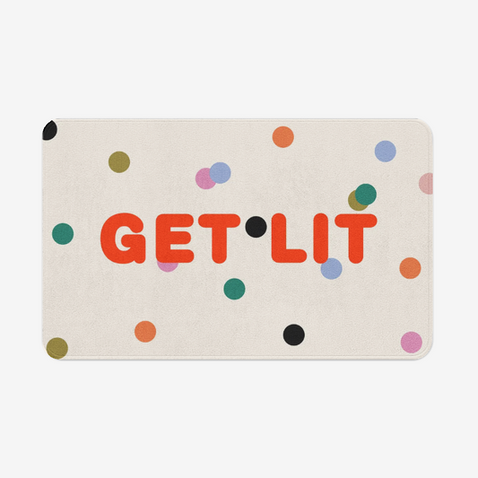 Get Lit Non-Slip Soft Kitchen/Bath Rug