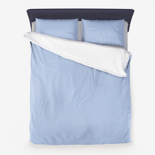 Sky Blue Duvet Cover