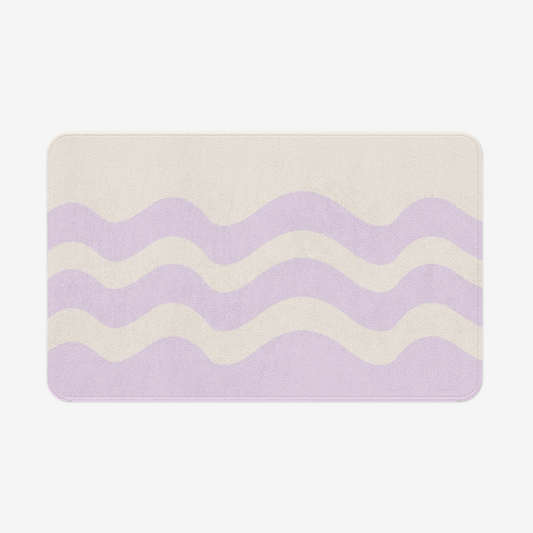 Wavy Kitchen/Bathroom Rug