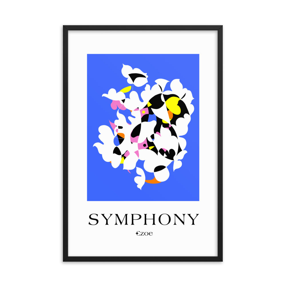 Framed Art Print - Symphony