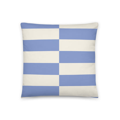 Sky Blue Panel Cushion