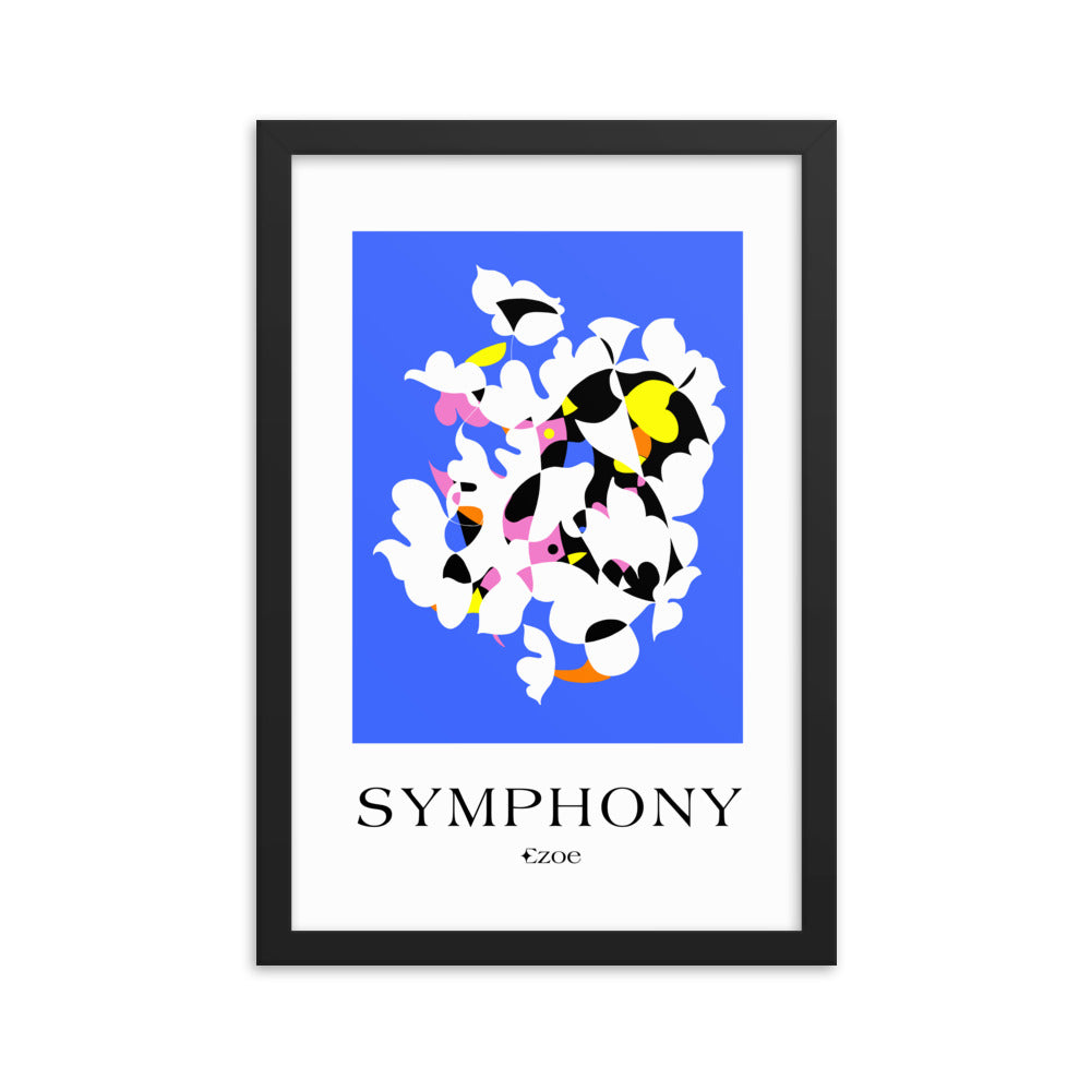 Framed Art Print - Symphony