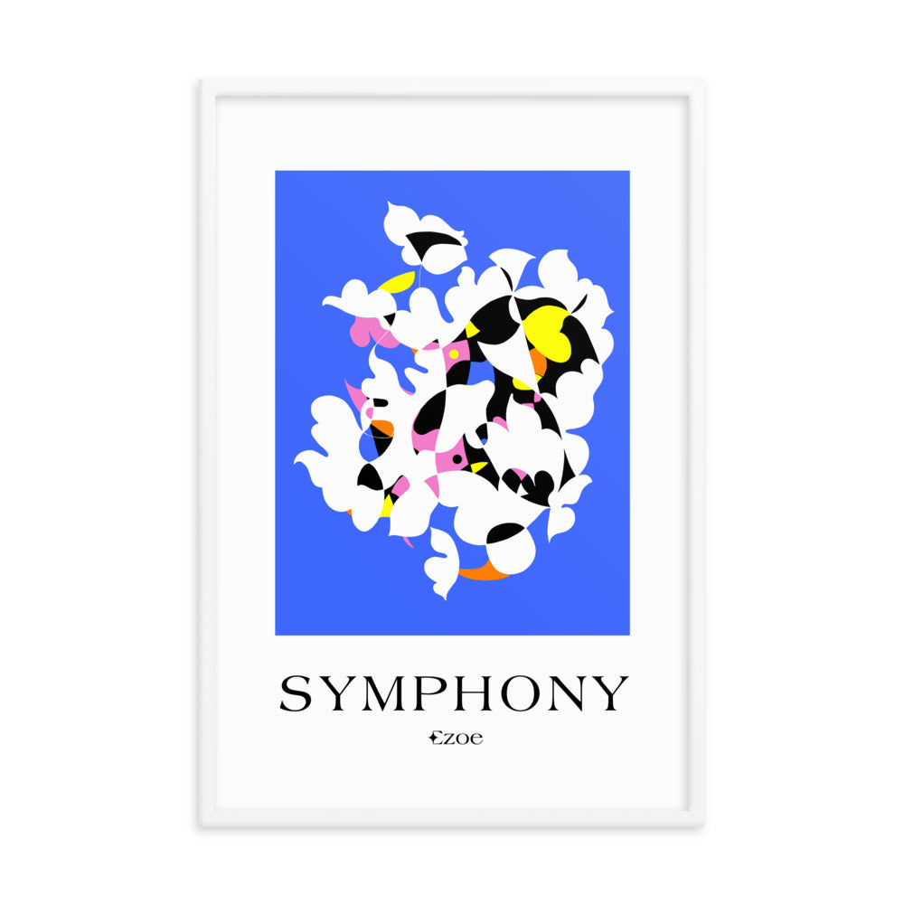 Framed Art Print - Symphony