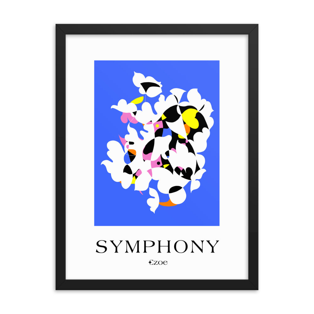 Framed Art Print - Symphony