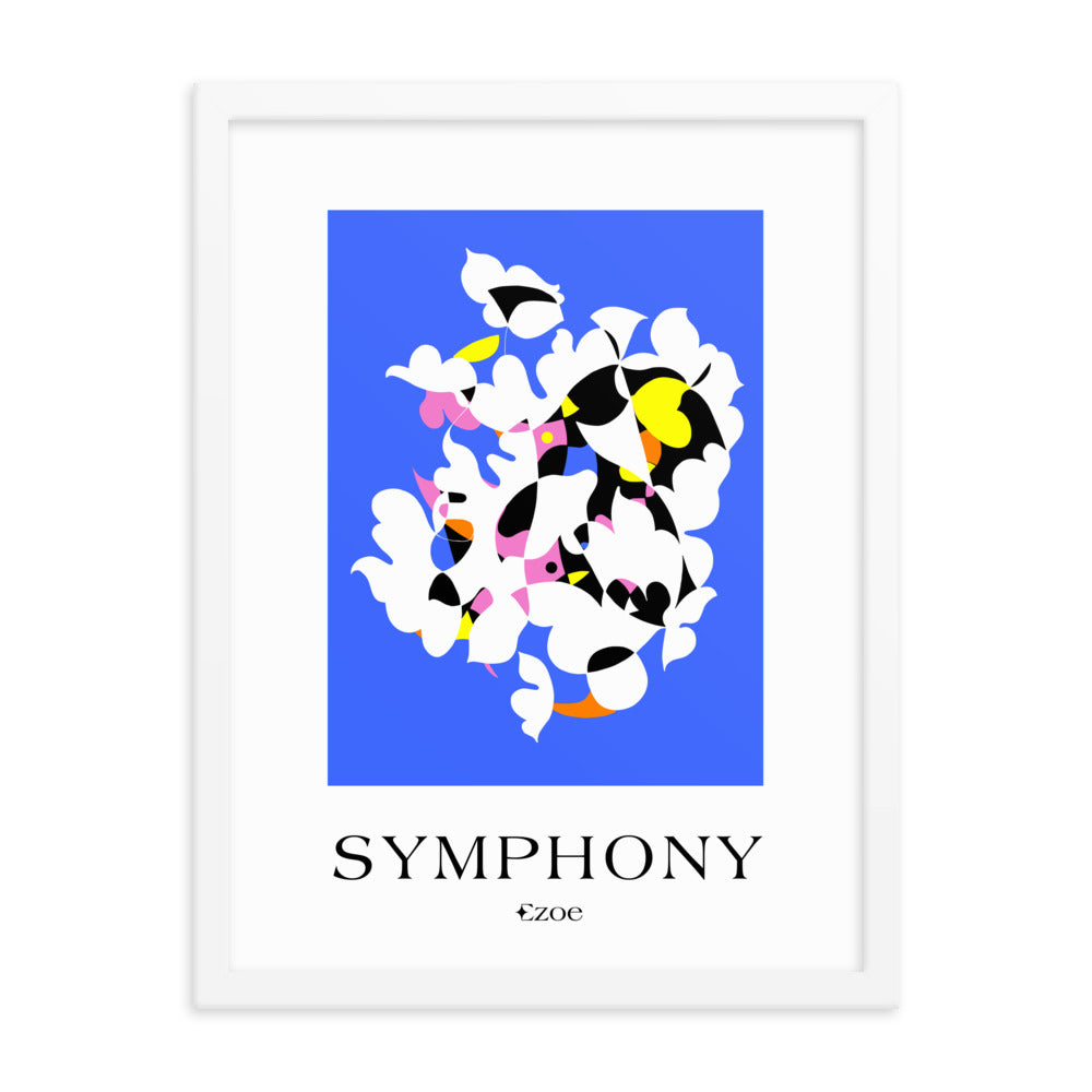 Framed Art Print - Symphony